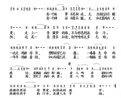 圆梦的路简谱