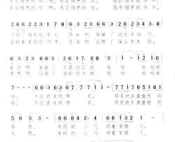 心儿伴着军旗飞简谱-姜苏演唱-李广立/颂今词曲