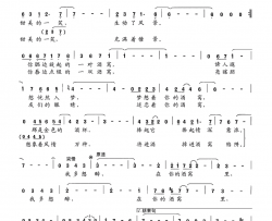 我多想醉在你的酒窝里简谱