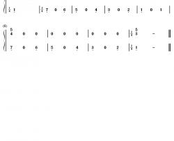 快乐的小丑钢琴简谱-数字双手-汤普森