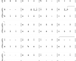 ゆめ みつけた钢琴简谱-数字双手-林原めぐみ 林原惠 　こおろぎさとみ　兴梠里美