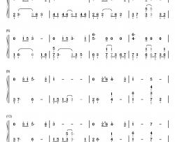 Out Of The Darkness Into The Light钢琴简谱-数字双手-Kevin Kern