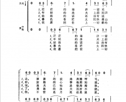 戒指简谱