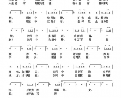 人生总有顺境与逆境简谱