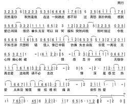 情感怎分对错简谱(歌词)-蔡兴麟演唱-谱友天恩上传
