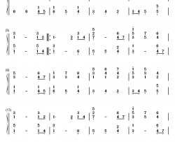 The First Noel钢琴简谱-数字双手-John Stainer