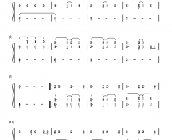 Love in the Dark钢琴简谱-数字双手-Adele