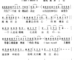 认错简谱-优客李林演唱-优客李林/优客李林词曲