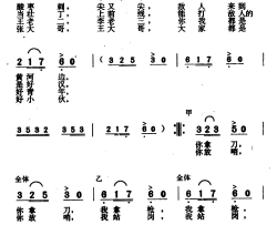 酸枣刺《生产大合唱》选曲简谱-中央人民广播电台少年广播合唱团演唱-塞克/冼星海词曲