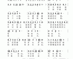 红船颂(晨泽勋版)简谱-陈泽勋演唱-范景治曲谱