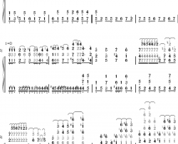 私の薔薇を喰みなさい钢琴简谱-数字双手-ALI PROJECT