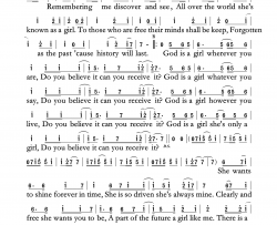 godisagirl简谱-groovecoverage演唱-axelkonrad、olewierk/axelkonrad、olewierk词曲