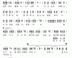 勇敢的查某子简谱(歌词)-孙翠凤演唱-秋叶起舞记谱