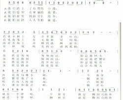 闪光的珍珠简谱
