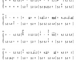 从群里传来的琴声钢琴简谱-数字双手-初学者_