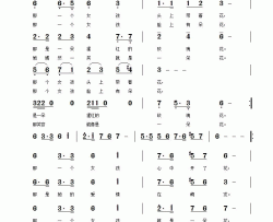 女孩如花简谱-钱久元演唱-钱久元/钱久元词曲