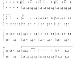 小さな恋のうた钢琴简谱-数字双手-新垣结衣