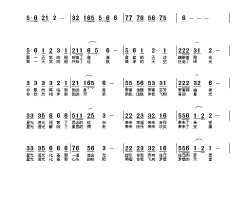 梦想的天堂简谱简谱-白杨演唱-白杨词曲