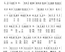 走进迪庆简谱-伏如林词 冯仕发、江卫平曲崔来宾-