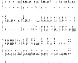 歩いていこう钢琴简谱-数字双手-东山奈央