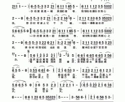 爱的画卷简谱-忢訫演唱-谢宝光/歌奴、尹庆全词曲