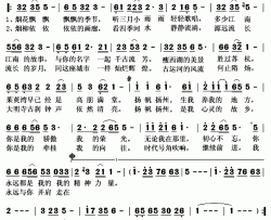 扬帆·扬州简谱(歌词)-汤非演唱-秋叶起舞记谱上传