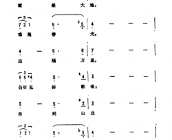 伊人何方美国电影《日瓦戈医生》主题曲简谱