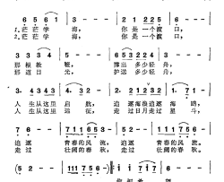 你是一个渡口简谱
