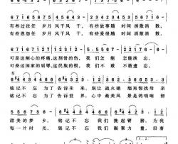 铬记不忘简谱
