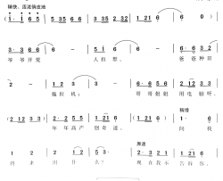 现在我不告诉你简谱