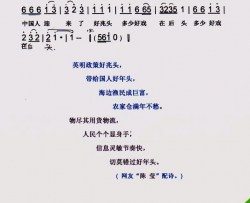 好年头·好兆头【彩谱】简谱-陈红·景岗山演唱-任卫新/高尔棣词曲