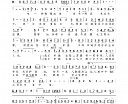 生命之光简谱-韩磊演唱-陈凯星、阿河、董楠/张朝词曲