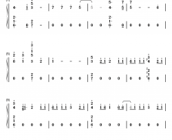 Nice For What钢琴简谱-数字双手-Drake