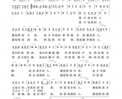 祖国最亲祖国颂歌100首简谱-蒋大为演唱-蒋大为/蒋大为词曲