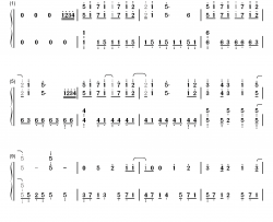 Eternal Star钢琴简谱-数字双手-亚咲花