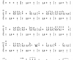 Por Una Cabeza钢琴简谱-数字双手-Thomas Newman  汤玛斯 纽曼