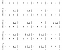 Butterfly Waltz钢琴简谱-数字双手-Brian Crain