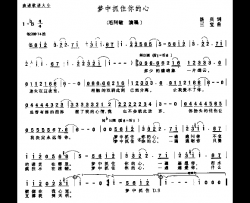 梦中抓住你的心－－－可听简谱