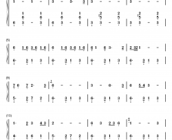 敢问路在何方钢琴简谱-数字双手-蒋大为