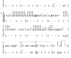 Stop钢琴简谱-数字双手-Sam Brown