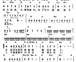 太阳星辰简谱-带和弦张学友-