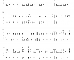 Diary钢琴简谱-数字双手-Alicia Keys