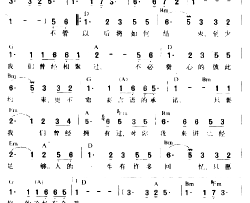 萍聚**简谱