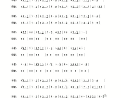 婚礼进行曲华简谱