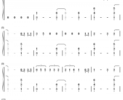 Die a Happy Man钢琴简谱-数字双手-Thomas Rhett