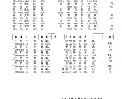 我可爱的情郎МИЛЕНЬКИЙ ТЫ МОЙ 中俄简谱简谱-纳德日达·卡德谢娃演唱