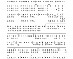 你会爱上我的简谱