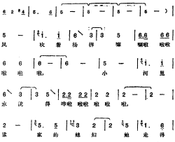 邓丽君演唱金曲：小媳妇回娘家简谱-孙仪词/汤尼曲