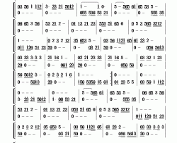 绅士洞那个人简谱-周炫美演唱