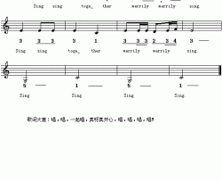 Singsingtogether简谱